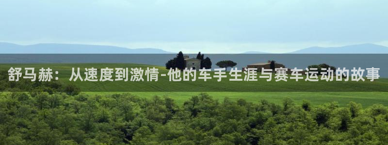 JJB竞技宝官方正版app开户：舒马赫：从速度到激情